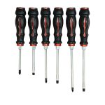 پیچ گوشتی ضربه خور فیدورا دسته مشکی